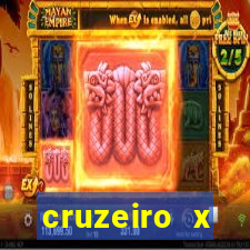 cruzeiro x corinthians palpite
